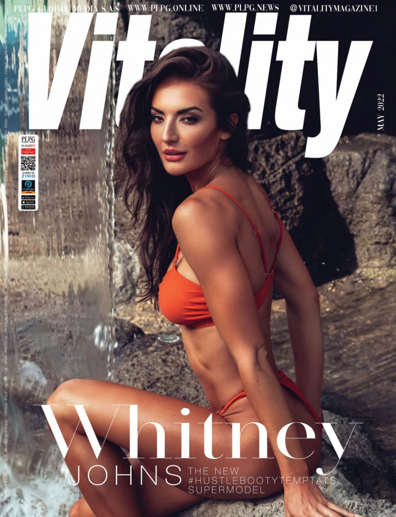 Whitney Johns featured on the Vitality cover from May 2022