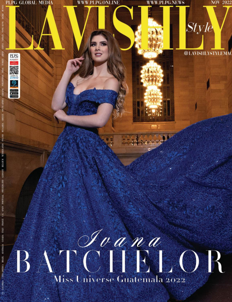 Ivana Batchelor featured on the Lavishly Style cover from November 2022