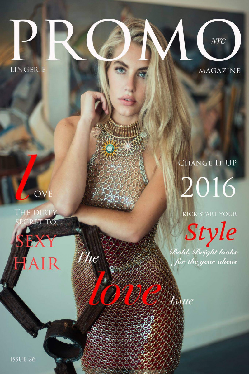 Mari Alex Littlefield featured on the Promo Magazine cover from January 2016