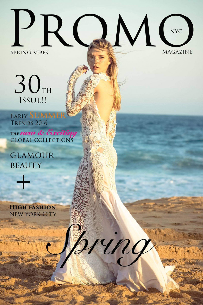 Hanna Marie featured on the Promo Magazine cover from May 2016