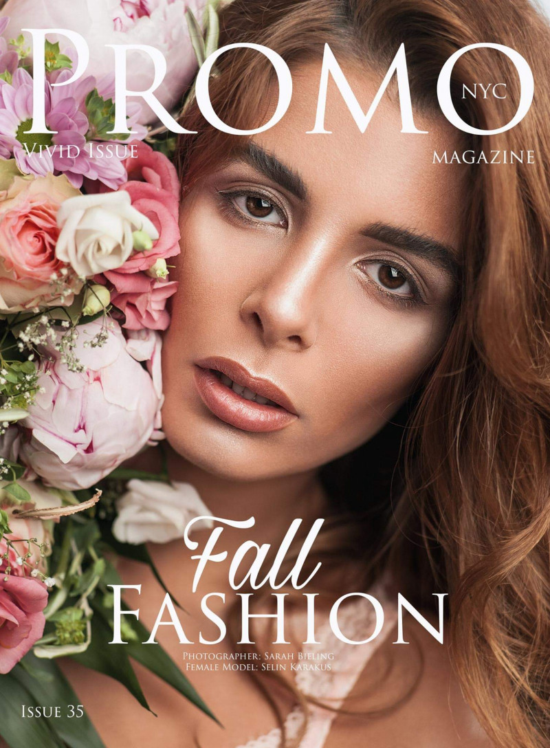 Selin Karakus featured on the Promo Magazine cover from October 2016