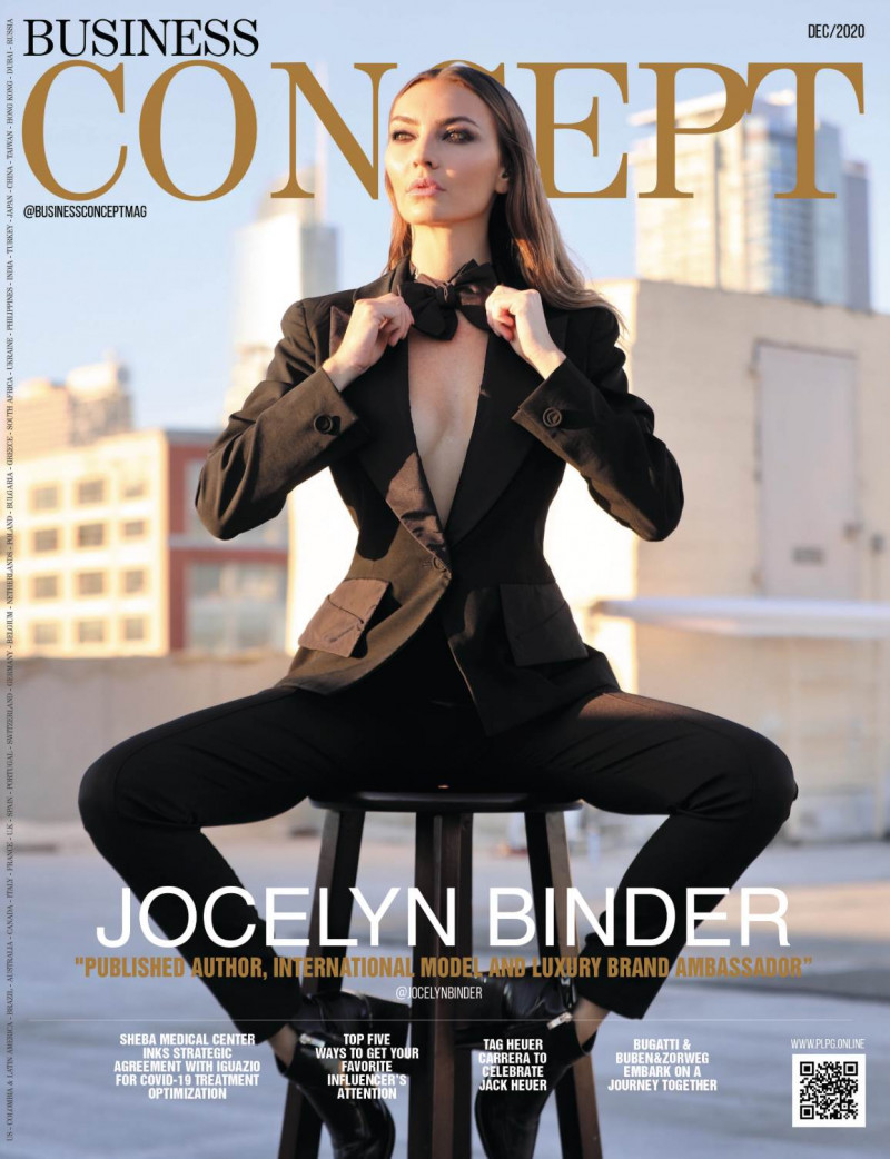 Jocelyn Binder featured on the Business Concept cover from December 2020