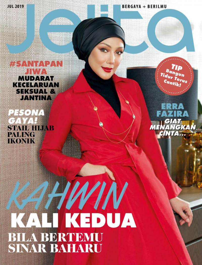  featured on the Jelita cover from July 2019