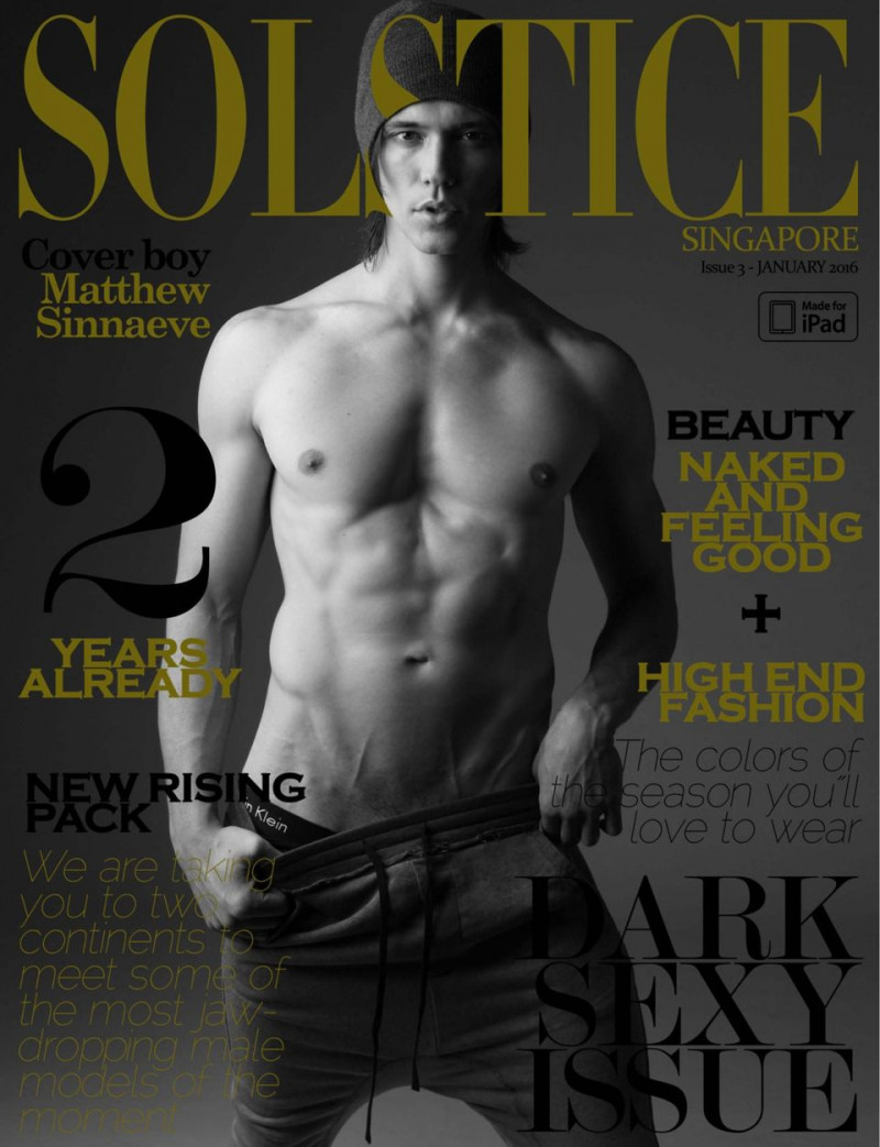  featured on the Solstice Singapore cover from January 2016