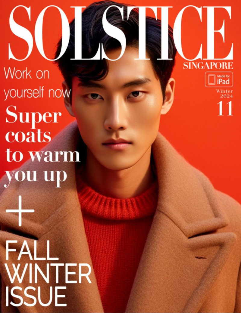  featured on the Solstice Singapore cover from January 2024