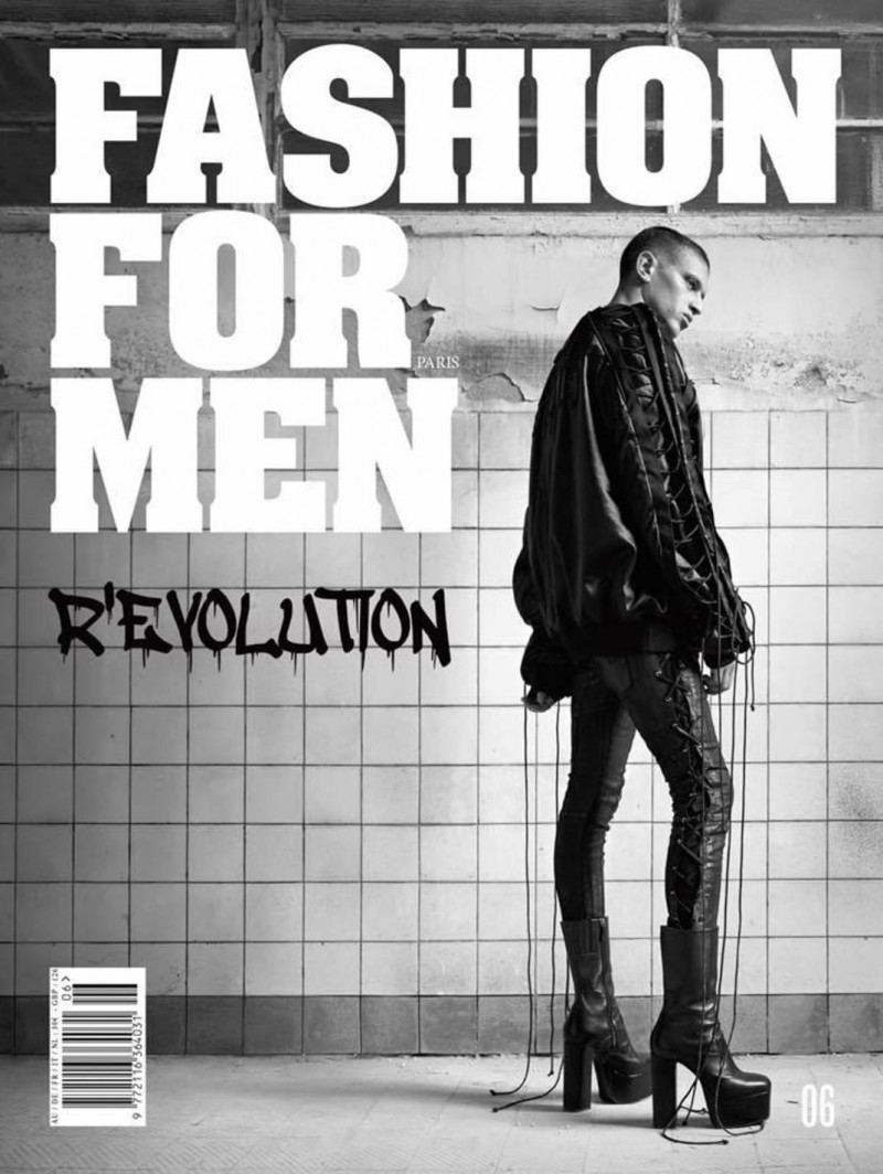  featured on the Fashion For Men cover from November 2016