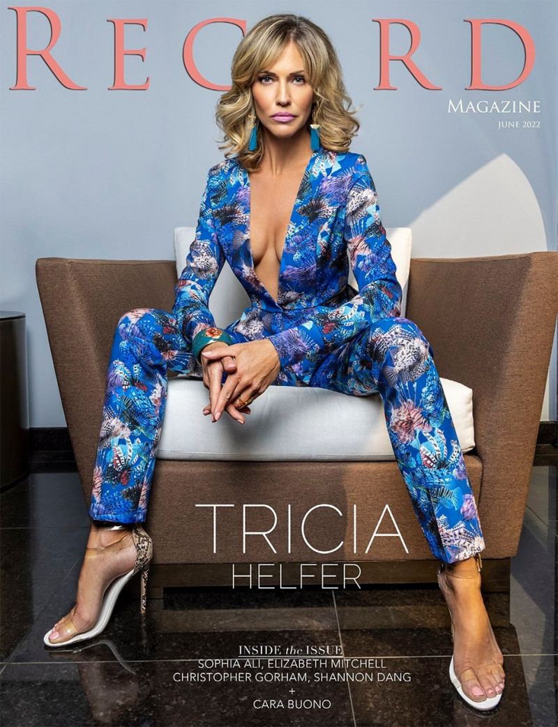 Tricia Helfer featured on the Regard cover from June 2022