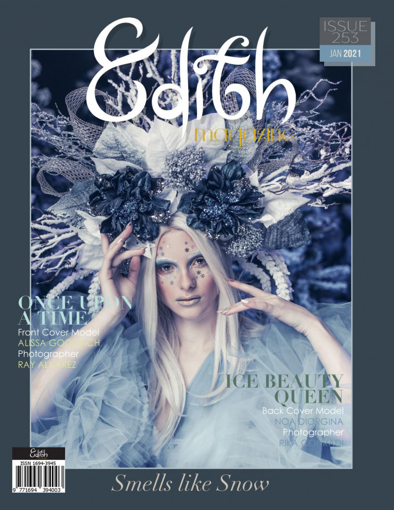 Noa Diorgina featured on the Edith cover from January 2021