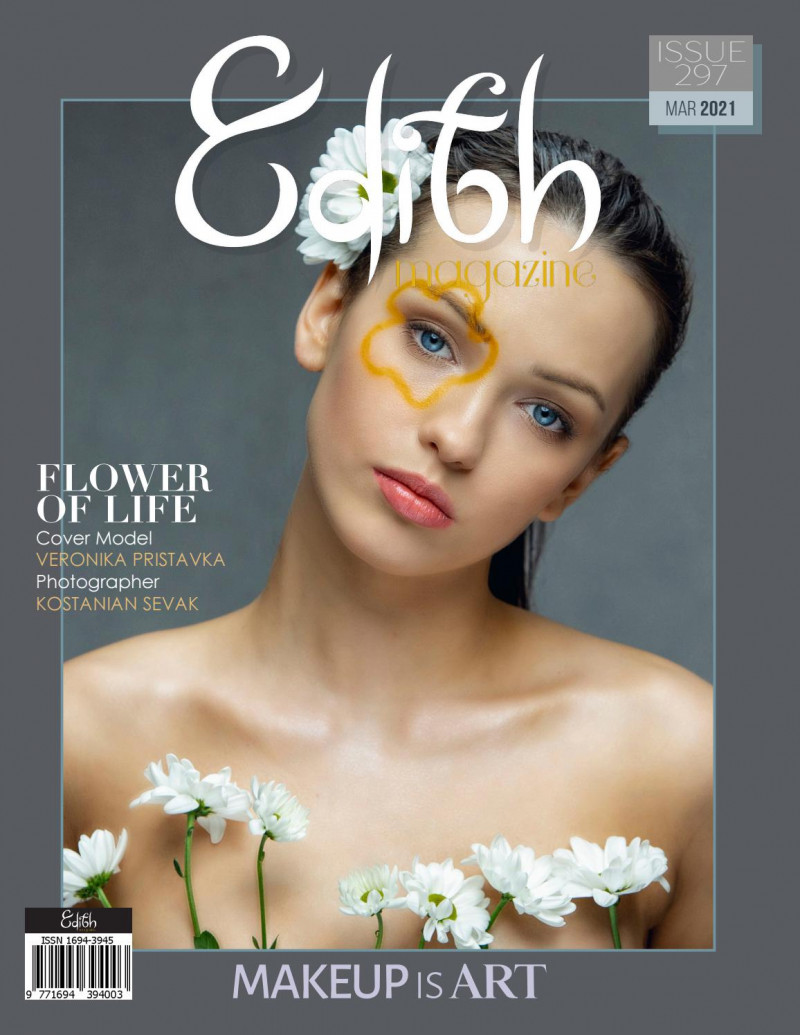 Veronika Pristavka featured on the Edith cover from March 2021