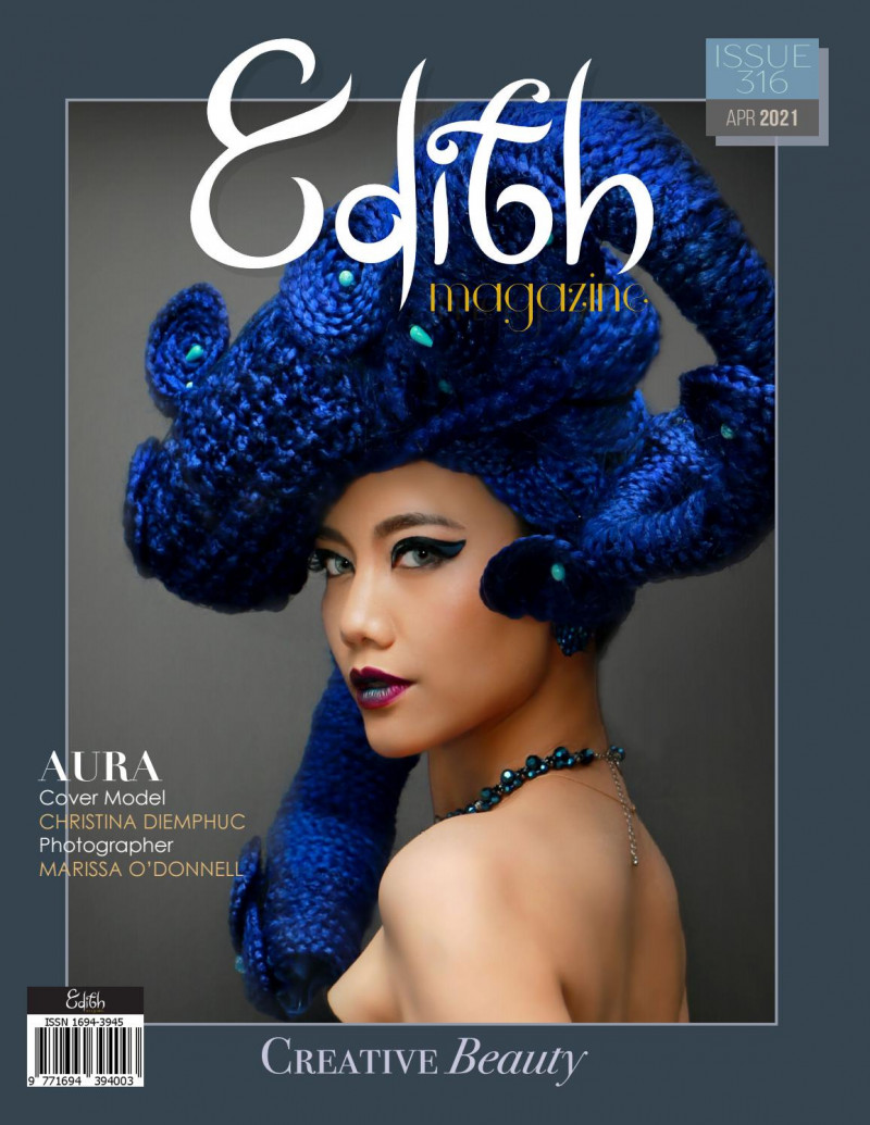 Christina Diemphuc featured on the Edith cover from April 2022