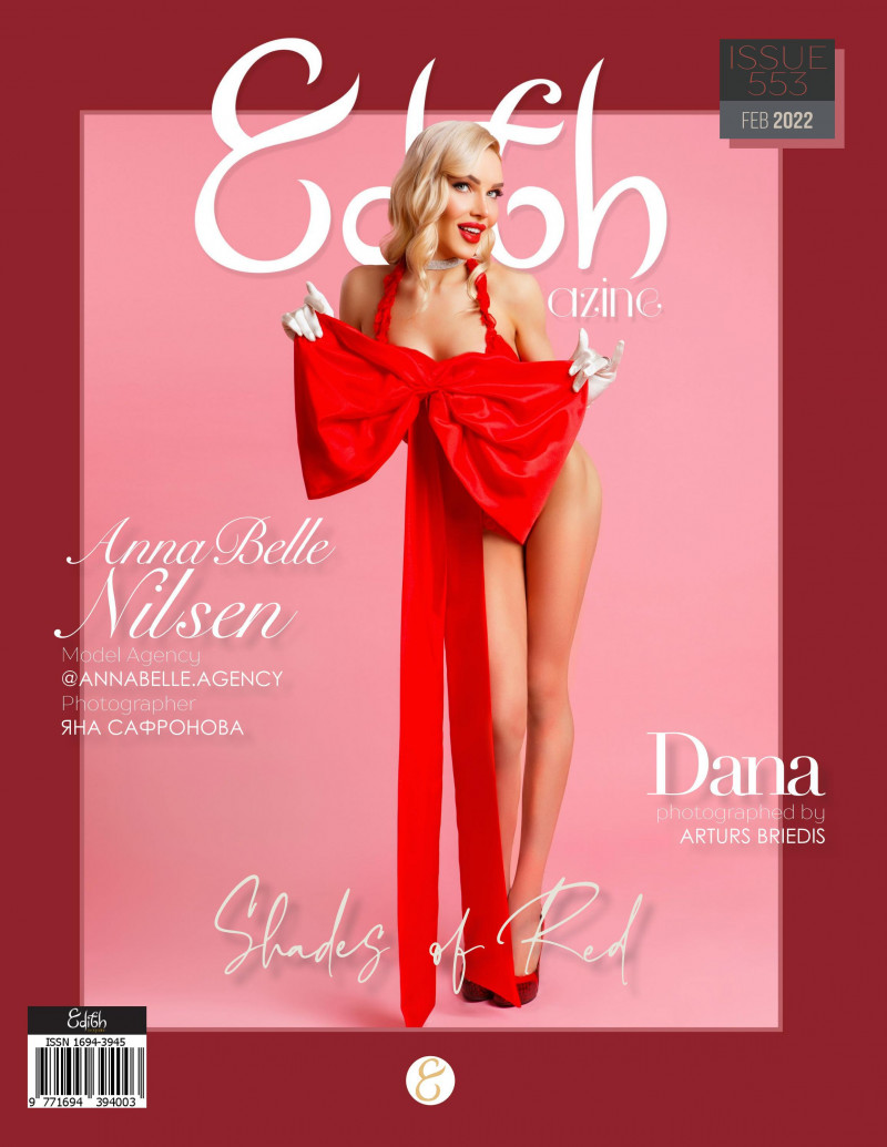 Anna Belle Nilsen featured on the Edith cover from February 2022