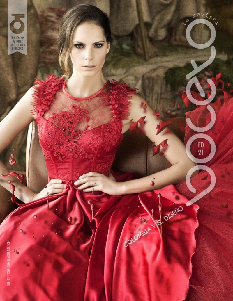 Julieta Piñeres featured on the Boceto cover from July 2014