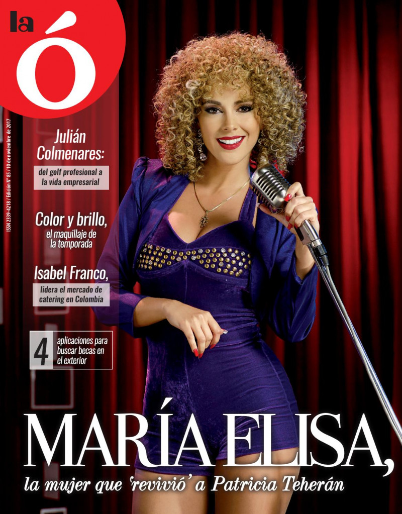 Maria Elisa featured on the La O cover from November 2017