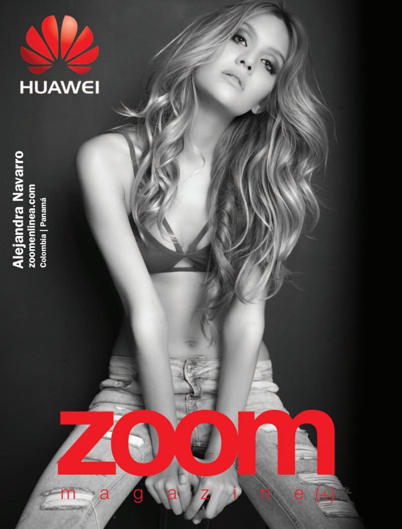 Alejandra Navarro featured on the Zoom Magazine cover from June 2016