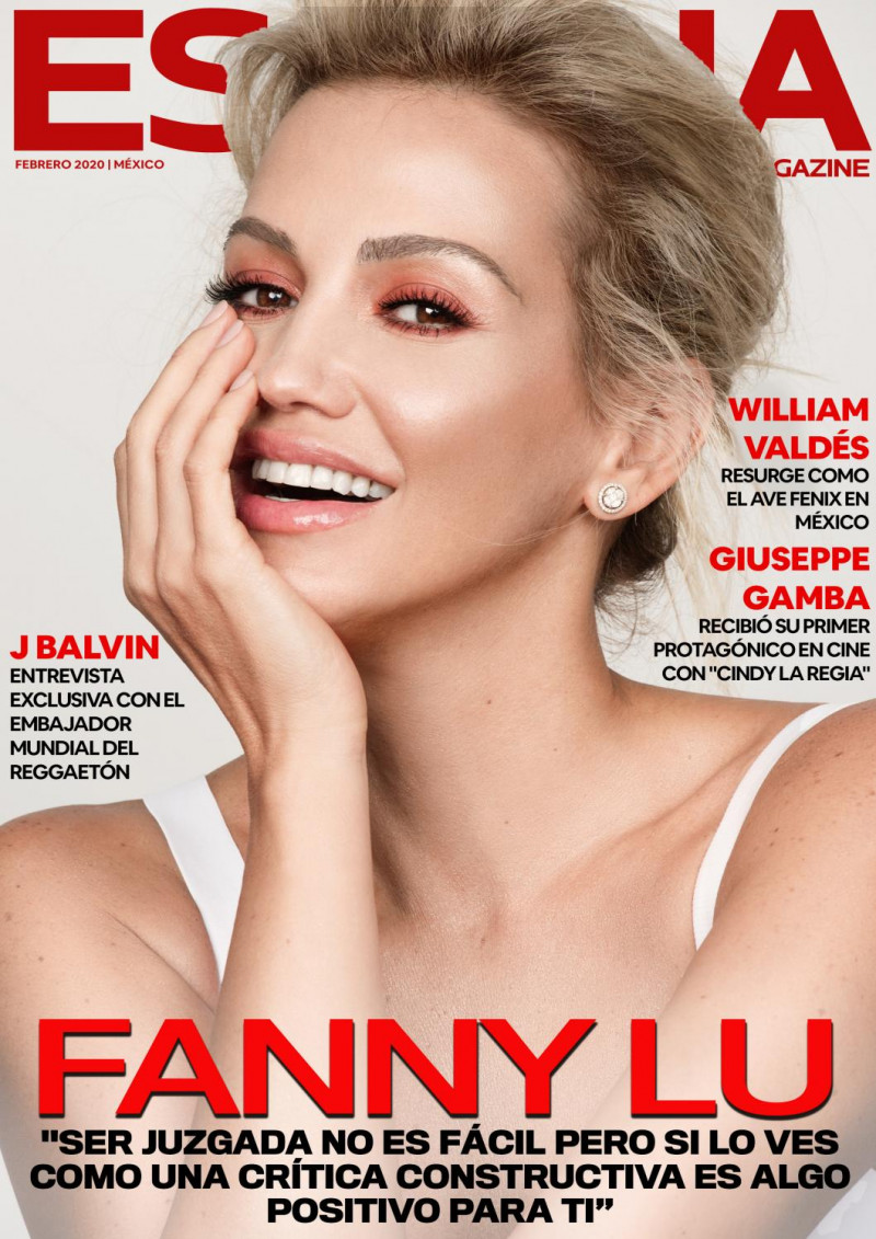 Fanny Lu featured on the Escena Magazine Mexico cover from February 2020