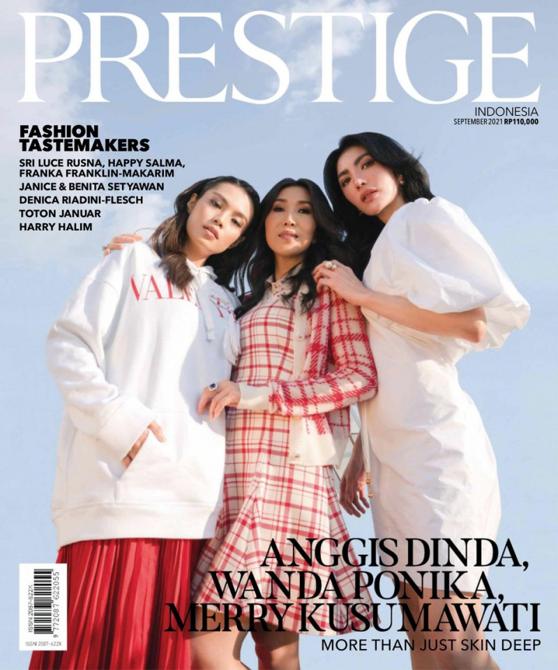  featured on the Prestige Indonesia cover from September 2021