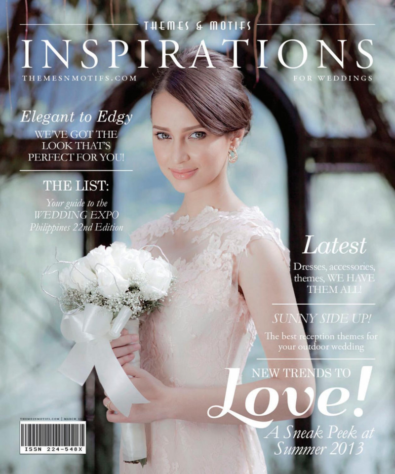  featured on the Inspirations for Weddings & Debuts cover from March 2013