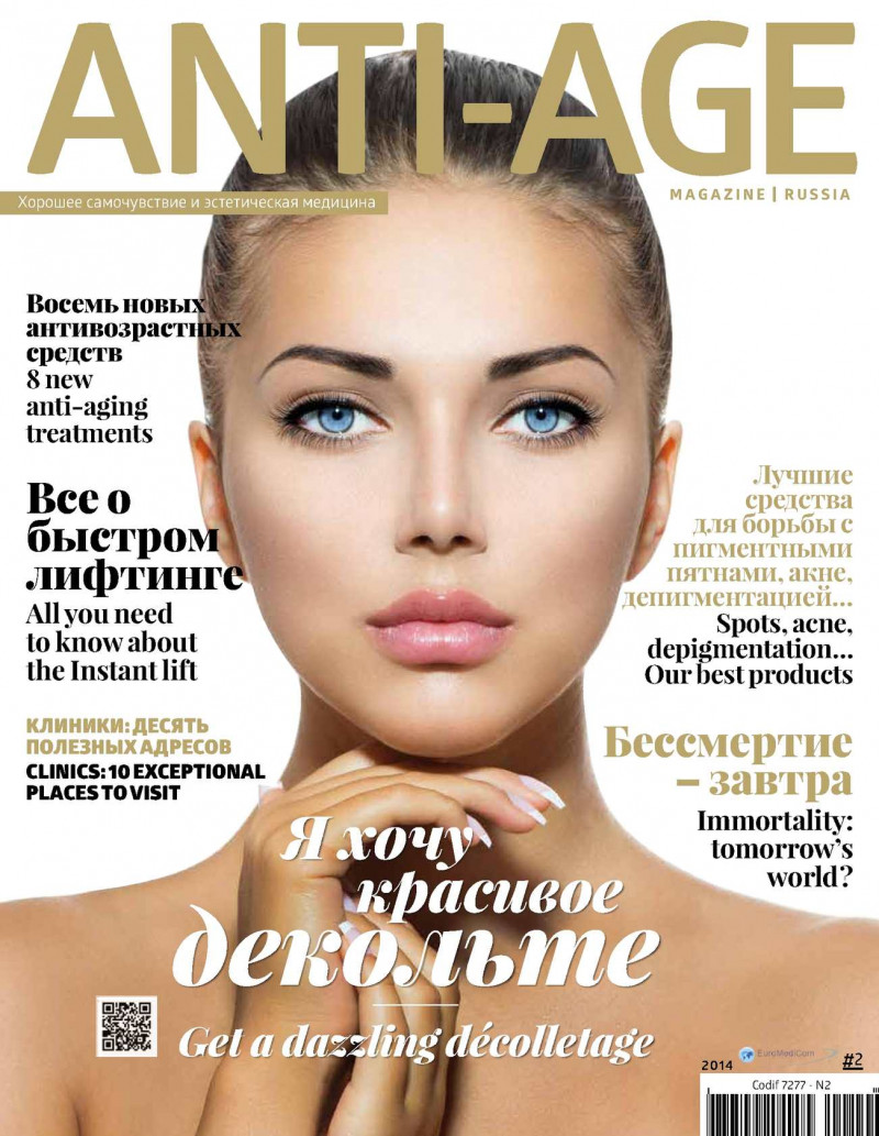  featured on the Anti-Age Russia cover from January 2014