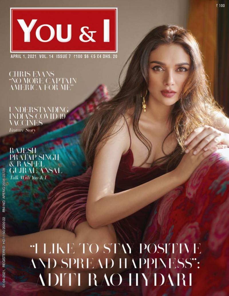Aditi Rao Hydari featured on the You & I cover from April 2021