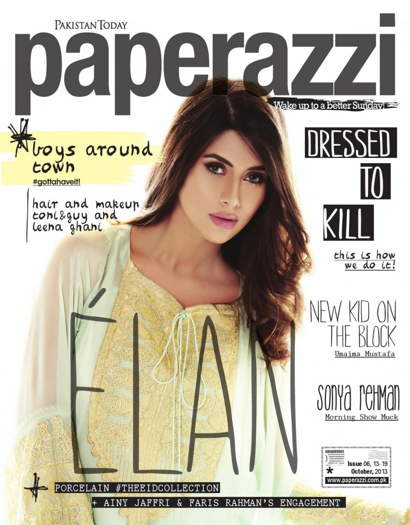  featured on the Pakistan Today Paperazzi cover from October 2013