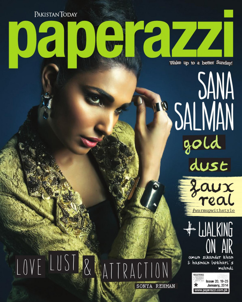  featured on the Pakistan Today Paperazzi cover from January 2014