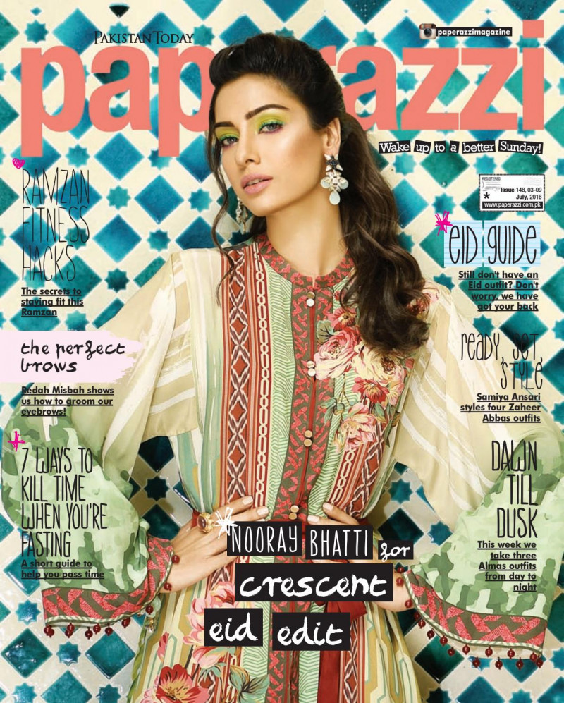  featured on the Pakistan Today Paperazzi cover from July 2016