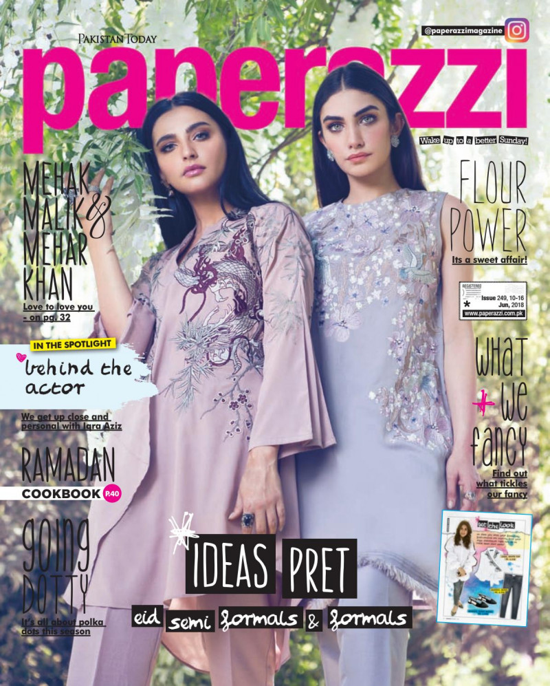  featured on the Pakistan Today Paperazzi cover from June 2018