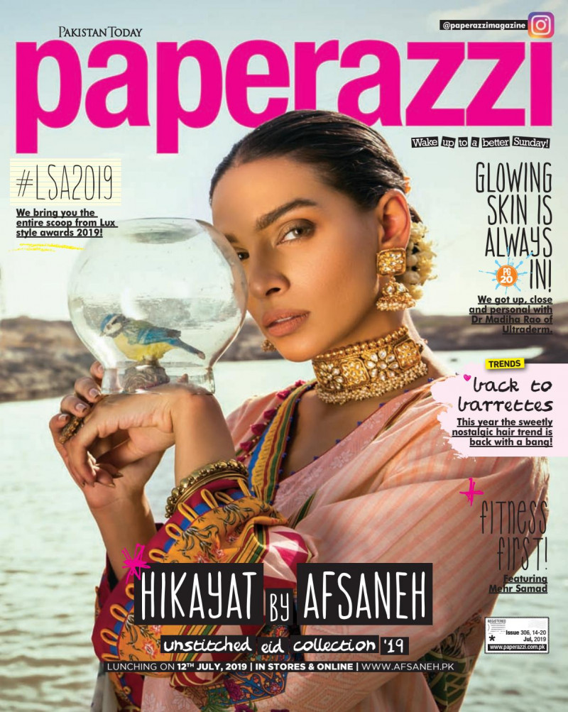  featured on the Pakistan Today Paperazzi cover from July 2019