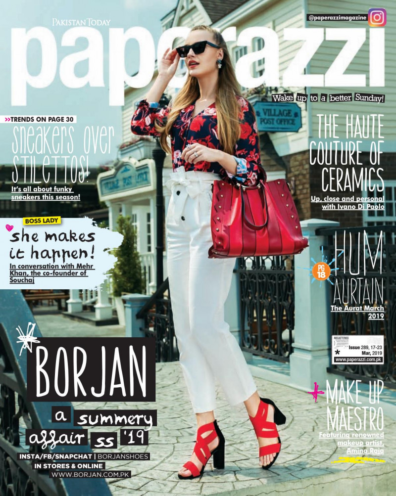  featured on the Pakistan Today Paperazzi cover from March 2019
