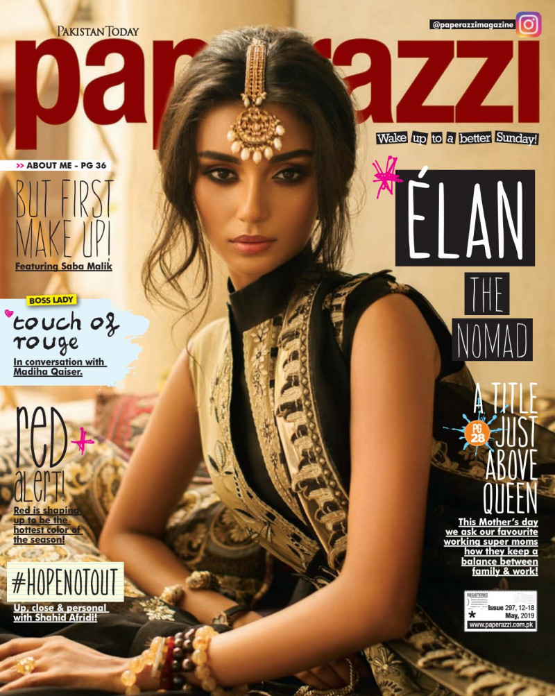  featured on the Pakistan Today Paperazzi cover from May 2019