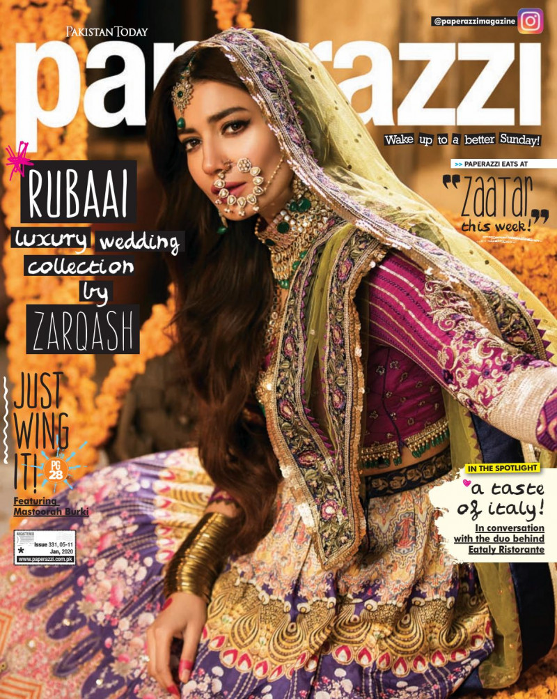  featured on the Pakistan Today Paperazzi cover from January 2020