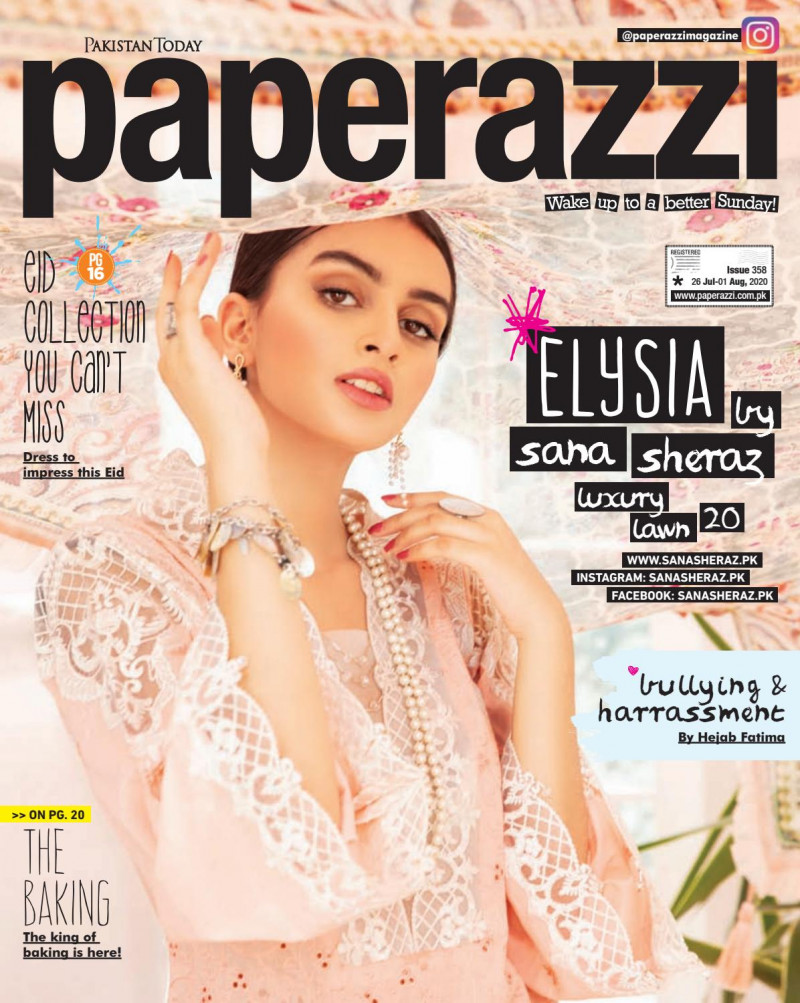  featured on the Pakistan Today Paperazzi cover from July 2020