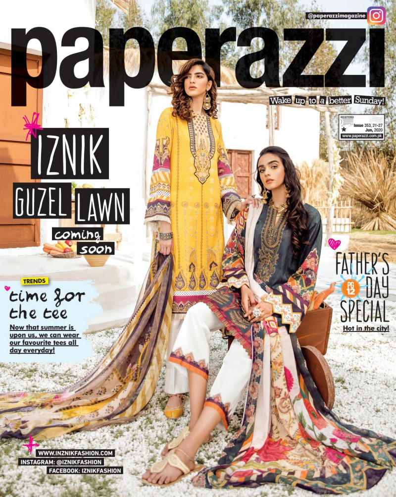  featured on the Pakistan Today Paperazzi cover from June 2020