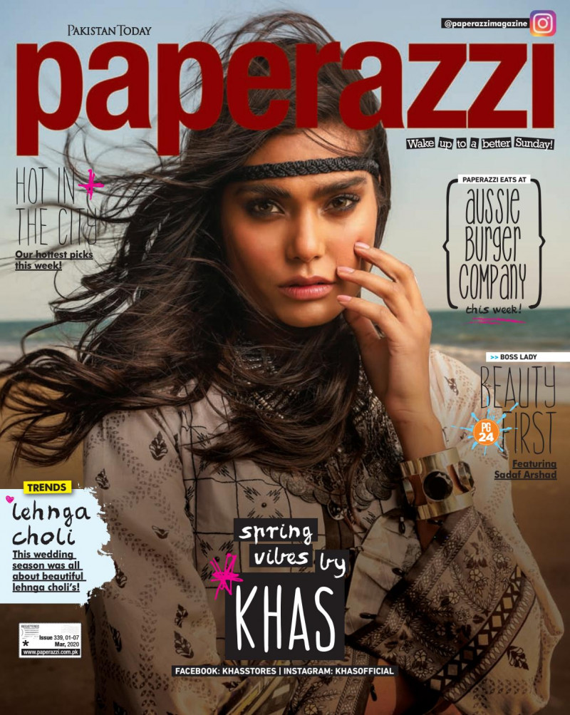  featured on the Pakistan Today Paperazzi cover from March 2020