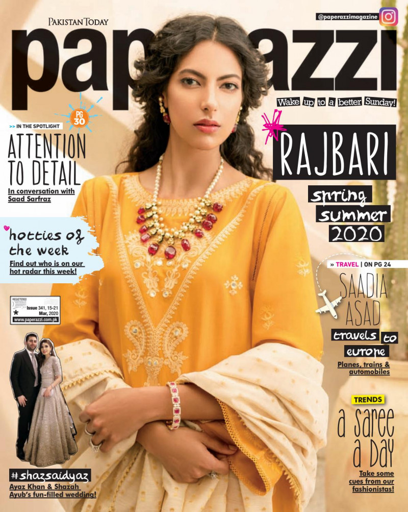  featured on the Pakistan Today Paperazzi cover from March 2020