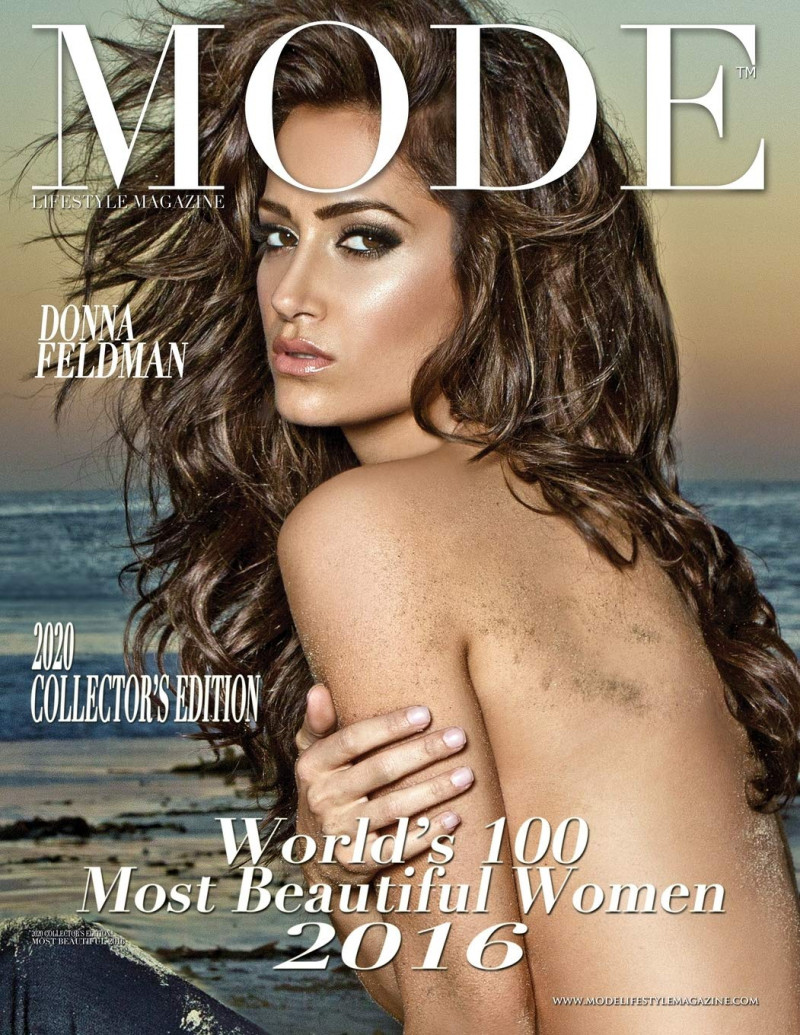 Donna Feldman featured on the Mode Lifestyle Magazine cover from December 2016