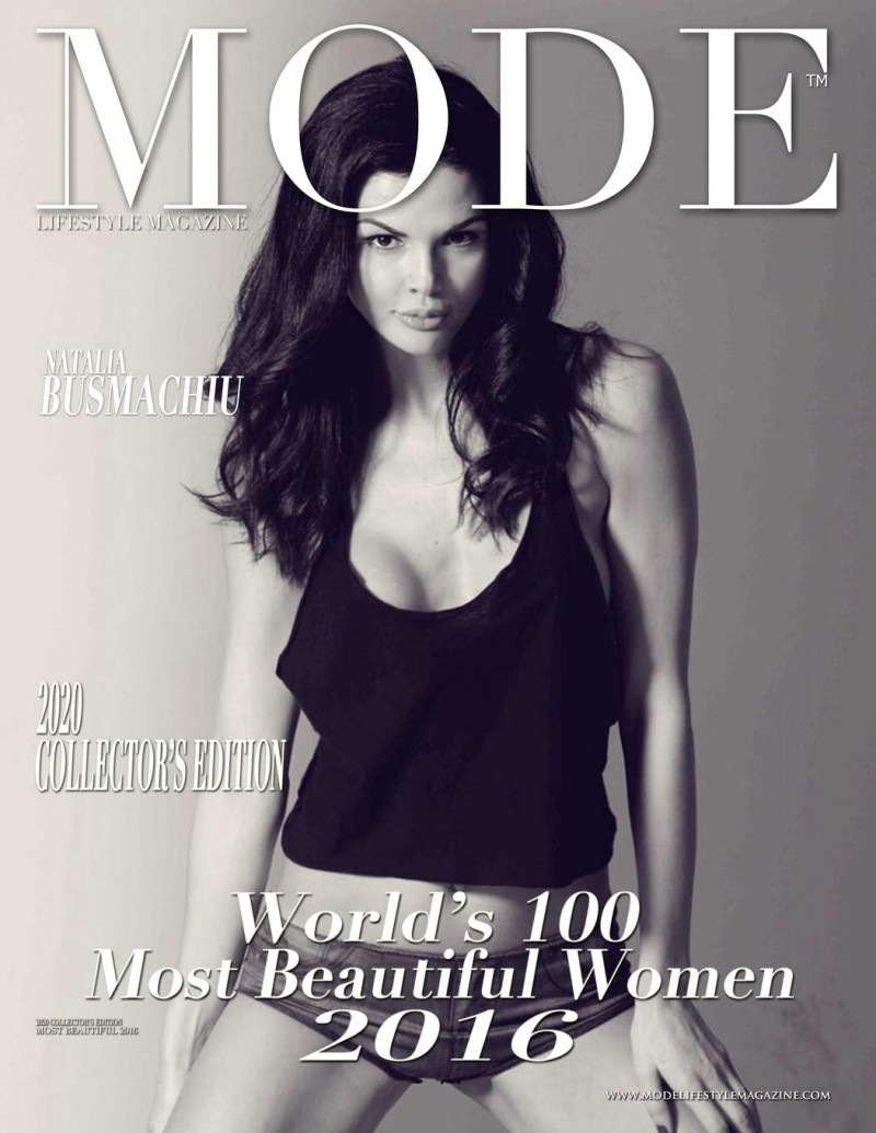 Natalia Busmachiu featured on the Mode Lifestyle Magazine cover from December 2016