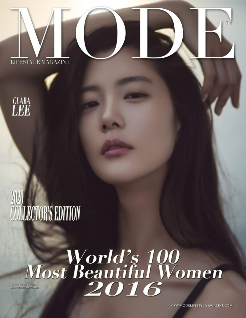 Clara Lee featured on the Mode Lifestyle Magazine cover from December 2016