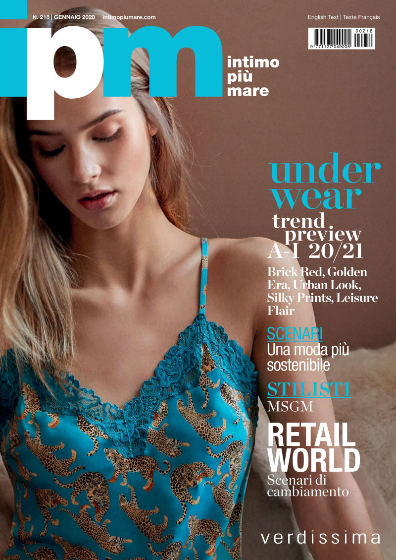  featured on the Intimo Più Mare cover from January 2020