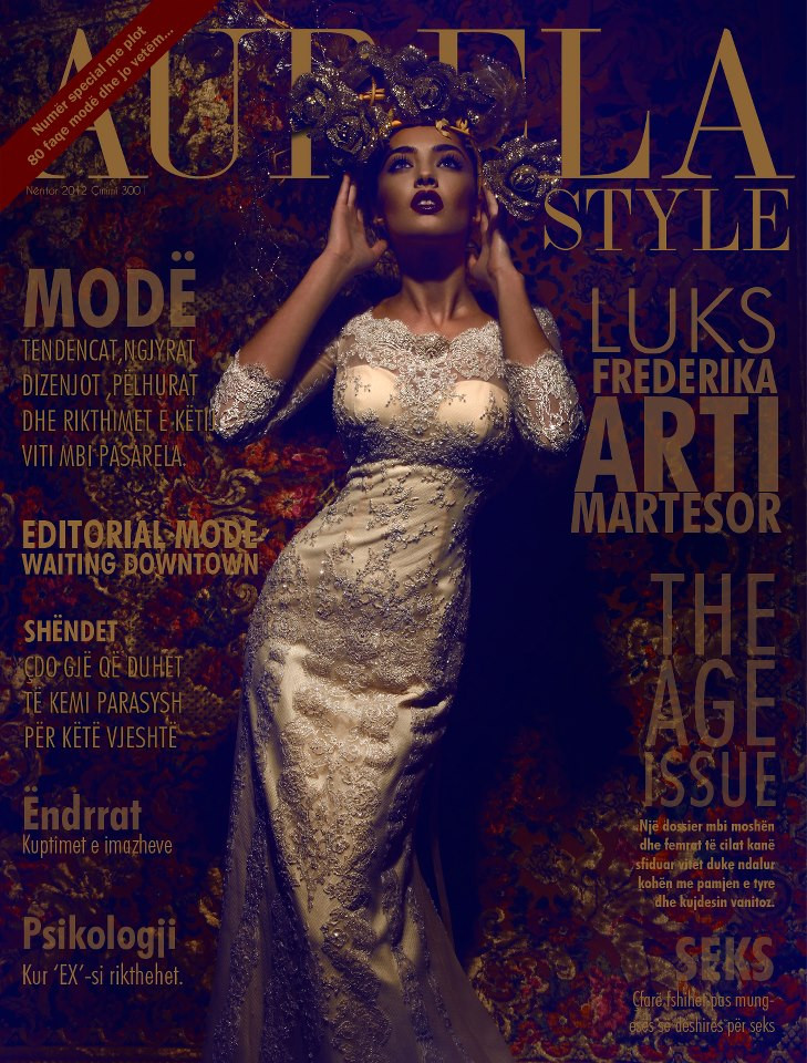  featured on the Aurela Style cover from November 2012