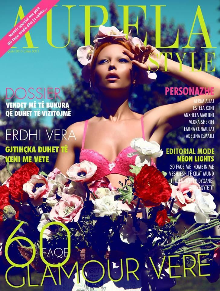  featured on the Aurela Style cover from August 2013