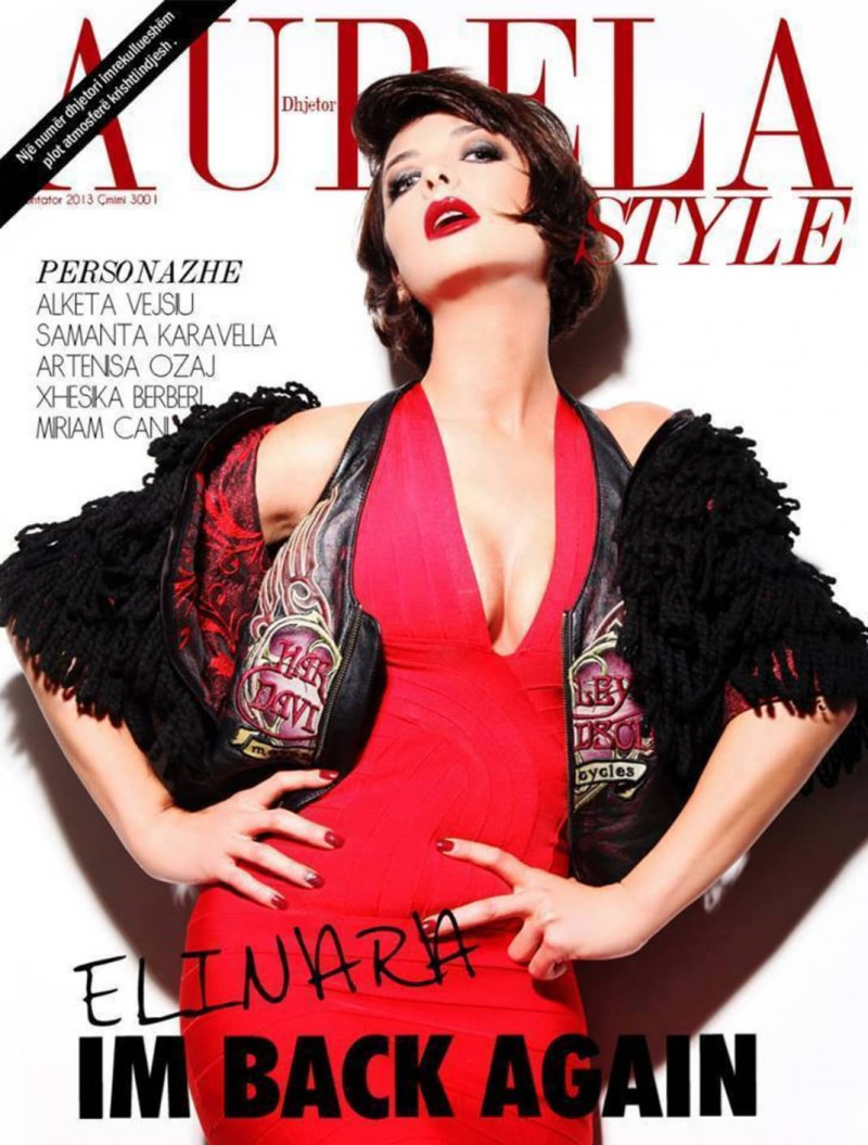 Elinara featured on the Aurela Style cover from December 2013