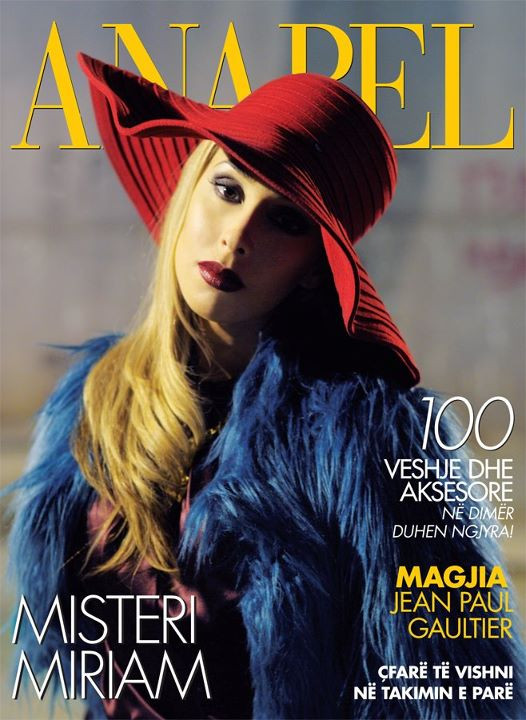 Miriam Cani featured on the Anabel cover from December 2011