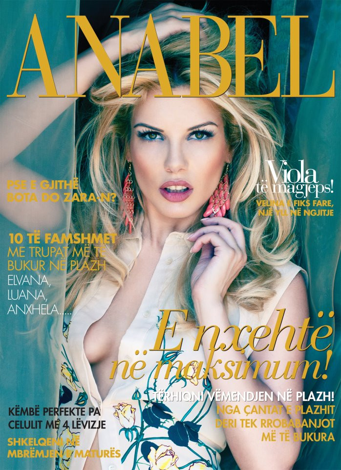 Viola Spiro featured on the Anabel cover from June 2012