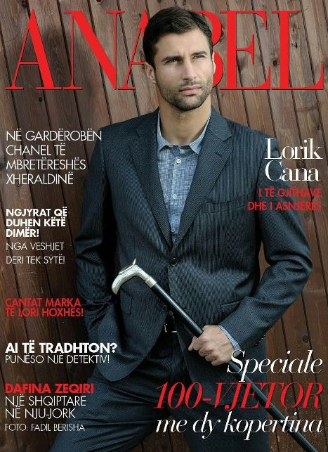 Lorik Cana featured on the Anabel cover from November 2012