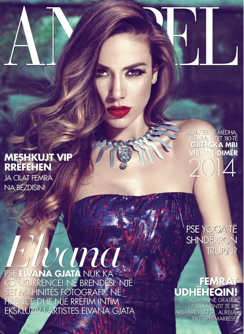 Elvana Gjata featured on the Anabel cover from October 2013