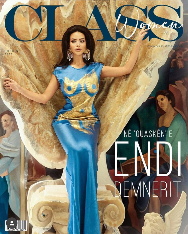 Endi Demneri featured on the Class cover from July 2023