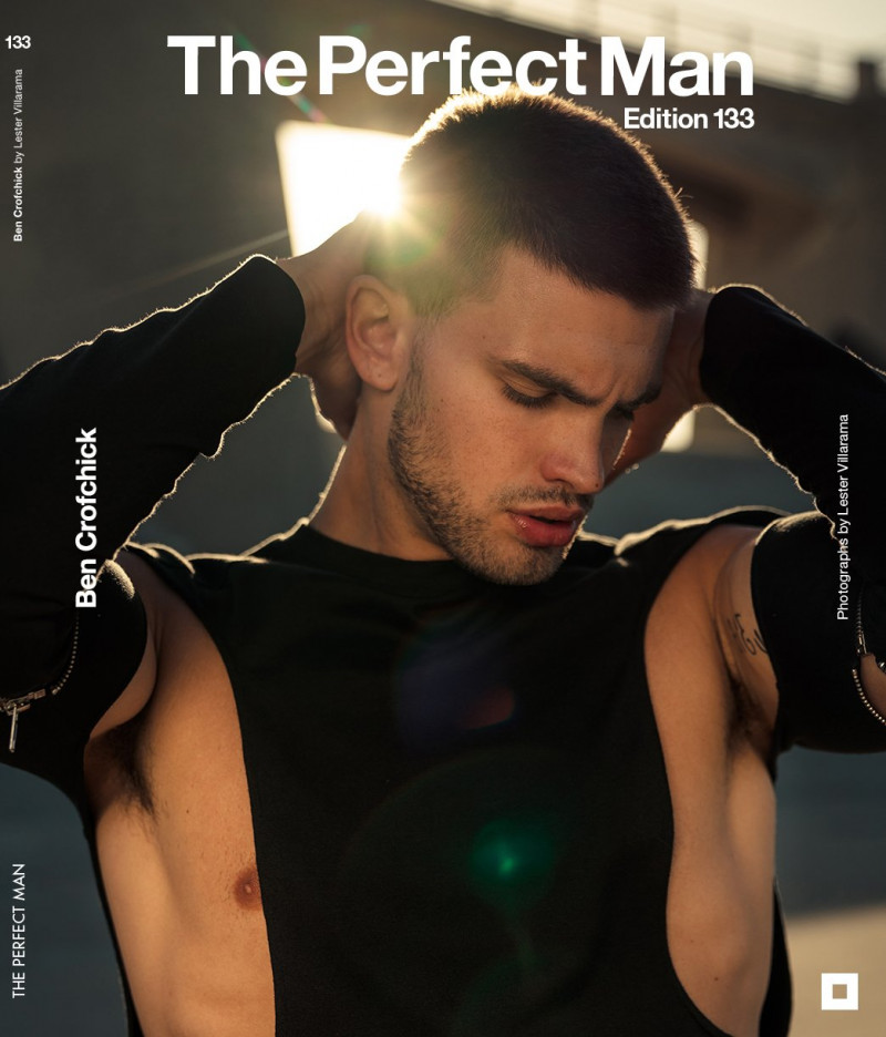 Ben Crofchick featured on the The Perfect Man cover from October 2022