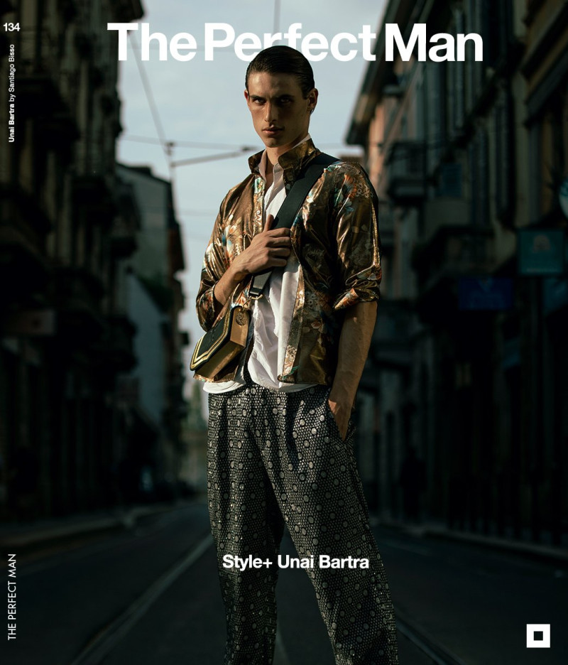 Unai Bartra featured on the The Perfect Man cover from January 2023