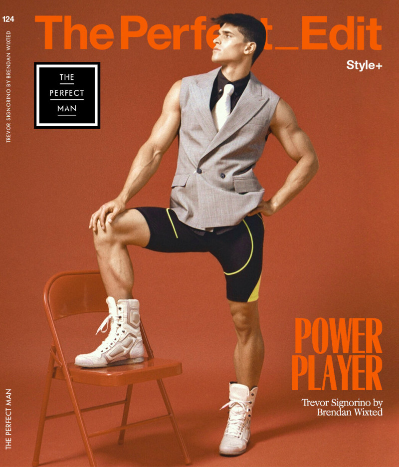 Trevor Signorino featured on the The Perfect Man: The Perfect_Edit cover from July 2021